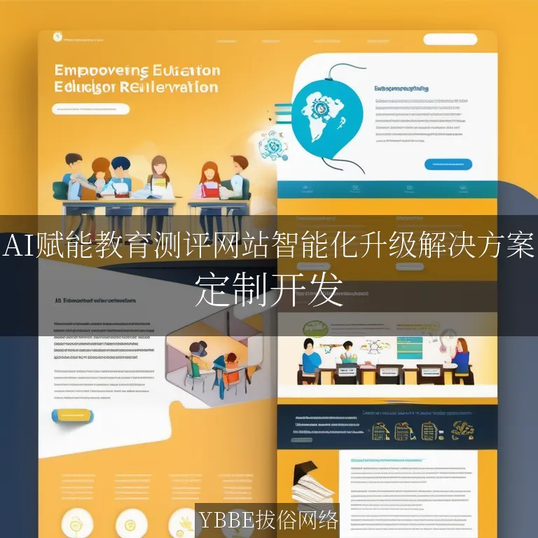【上海拔俗】AI赋能教育测评网站智能化升级解决方案