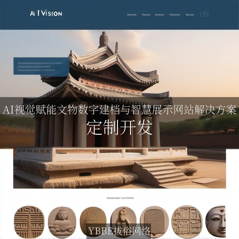 【上海拔俗】AI视觉赋能文物数字建档与智慧展示网站解决方案