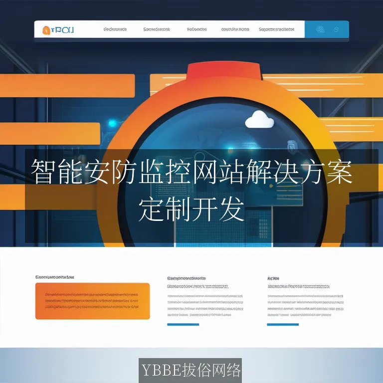 【上海拔俗】智能安防监控网站解决方案：拔俗网络定制开发赋能安全新高度