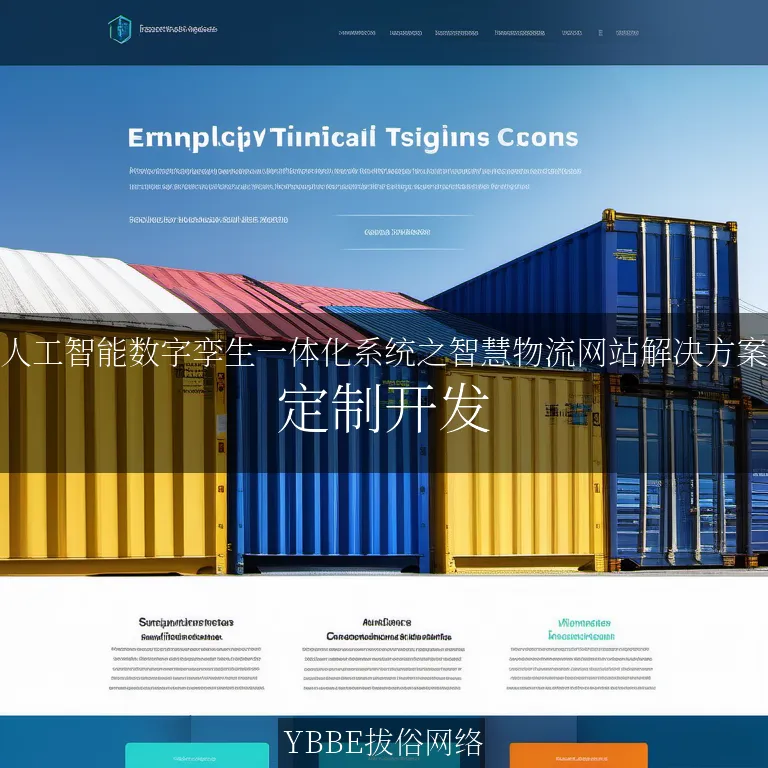 【上海拔俗】人工智能数字孪生一体化系统之智慧物流网站解决方案