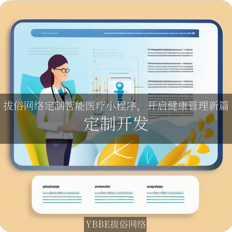 【上海拔俗】拔俗网络定制智能医疗小程序，开启健康管理新篇