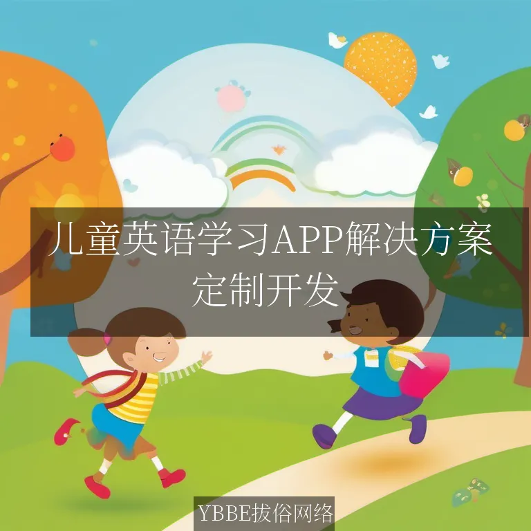  儿童英语学习APP解决方案：让英语学习变得轻松有趣！

