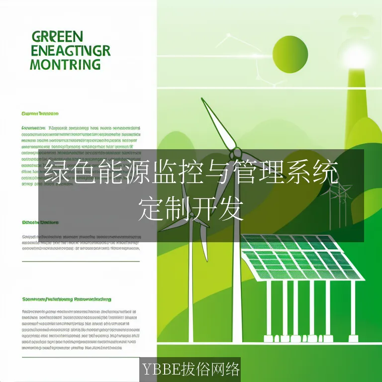 绿色能源监控与管理系统：让你的能源管理更智能，更高效！

