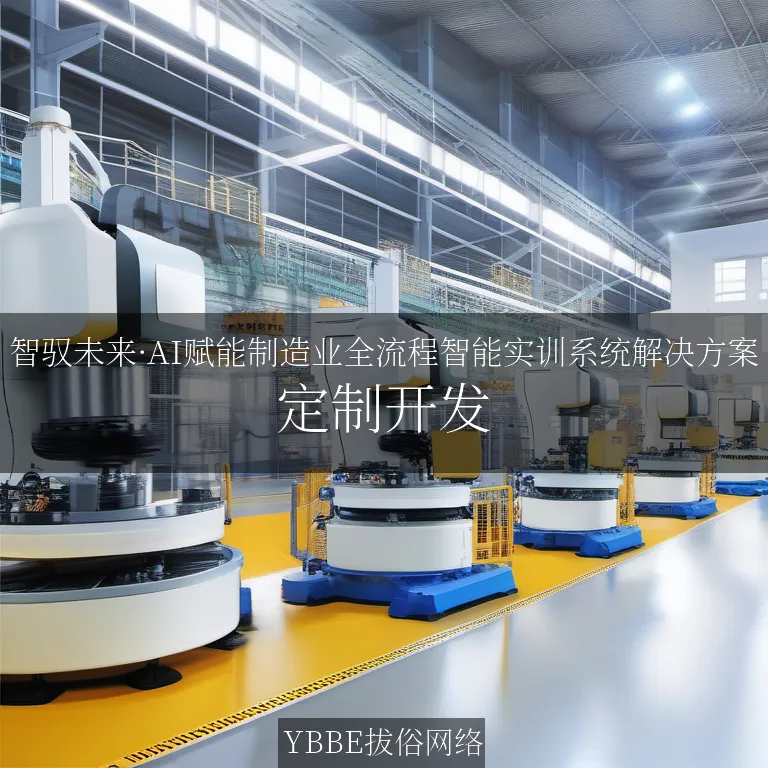 【上海拔俗】智驭未来·AI赋能制造业全流程智能实训系统解决方案